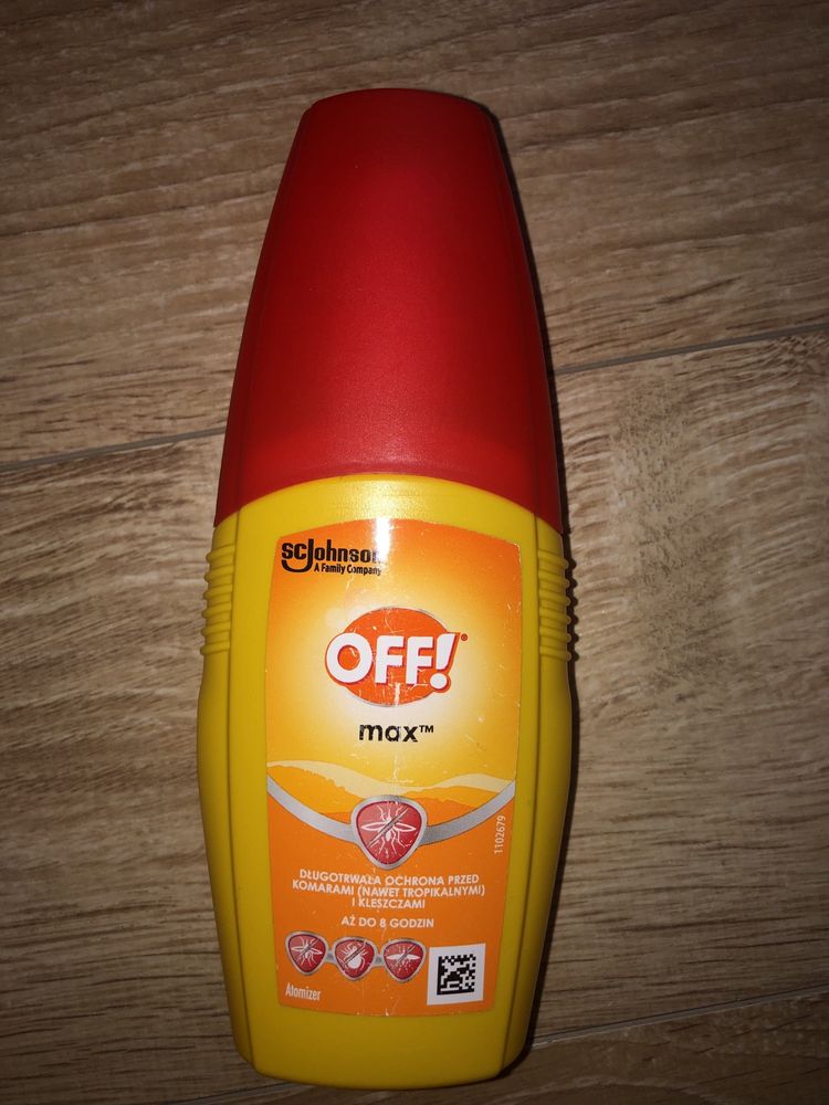 OFF Max Nowy atomizer przeciw komarom i kleszczom