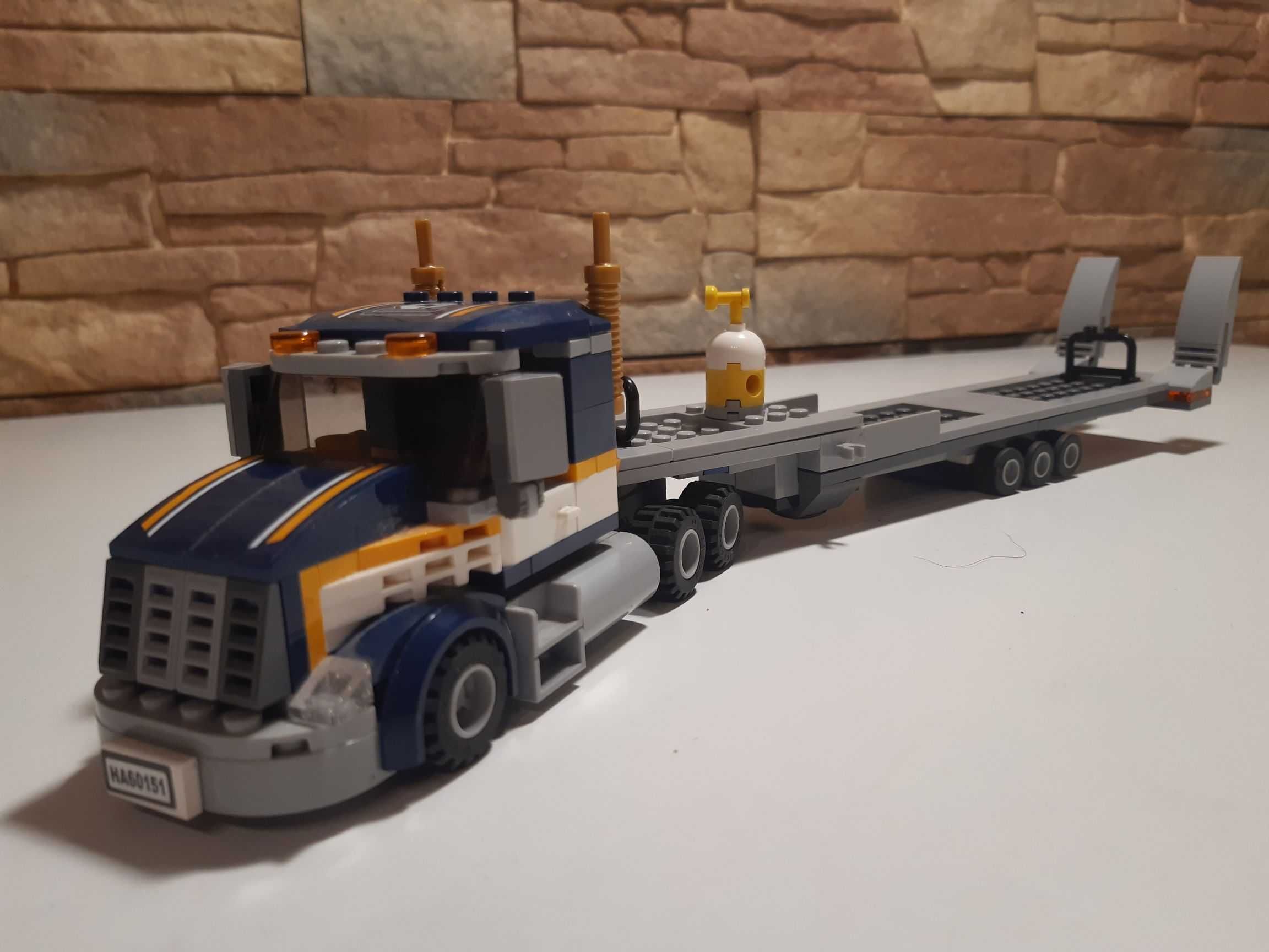 LEGO CITY 60151 Transporter dragsterów