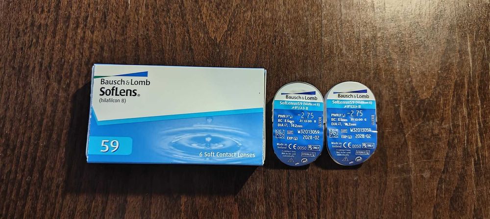 Soczewki kontaktowe Bausch&Lomb -2,75