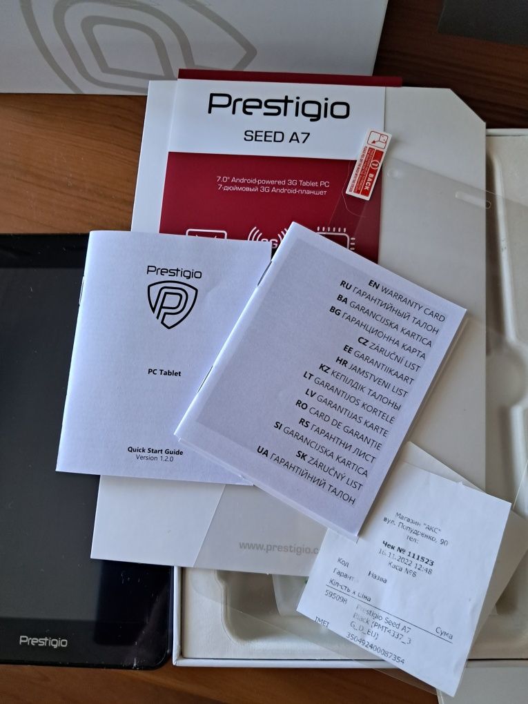 Продам планшет Prestigio SEED A7 7" 1/16GB 3G
