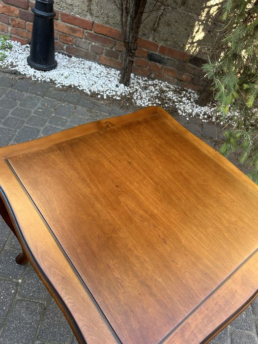 Stylowa Ława Ludwikowska Ludwik Stolik Kawowy Po Renowacji