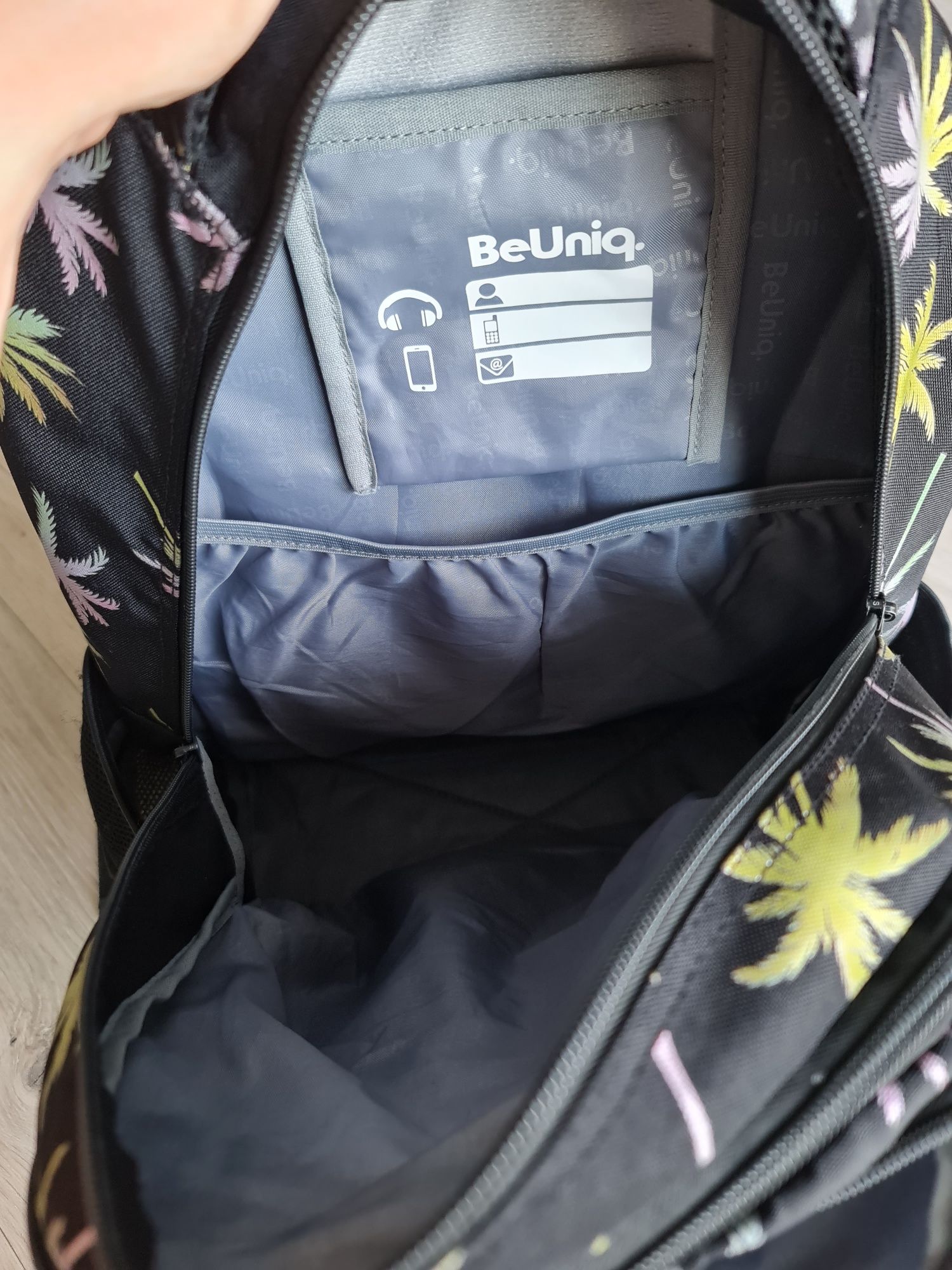 Paso Beuniq Plecak + piórnik 2 sztuki + portfel super stan 3 komorowy