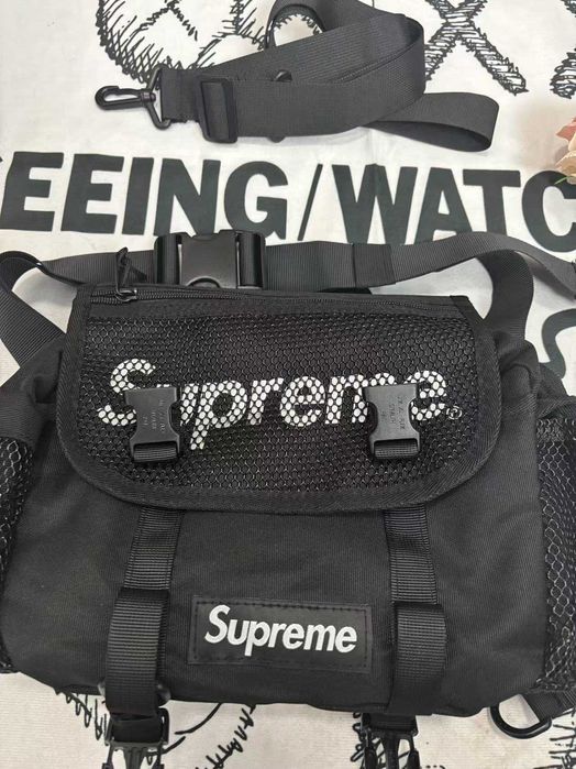 Czarna torba Supreme