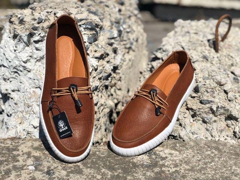 Чоловічі лофери коричневі 41р