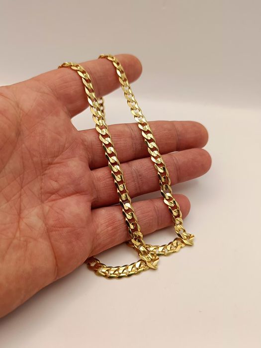 Złoty Łańcuszek Pancerka 60cm Pr.585 14K Nowy