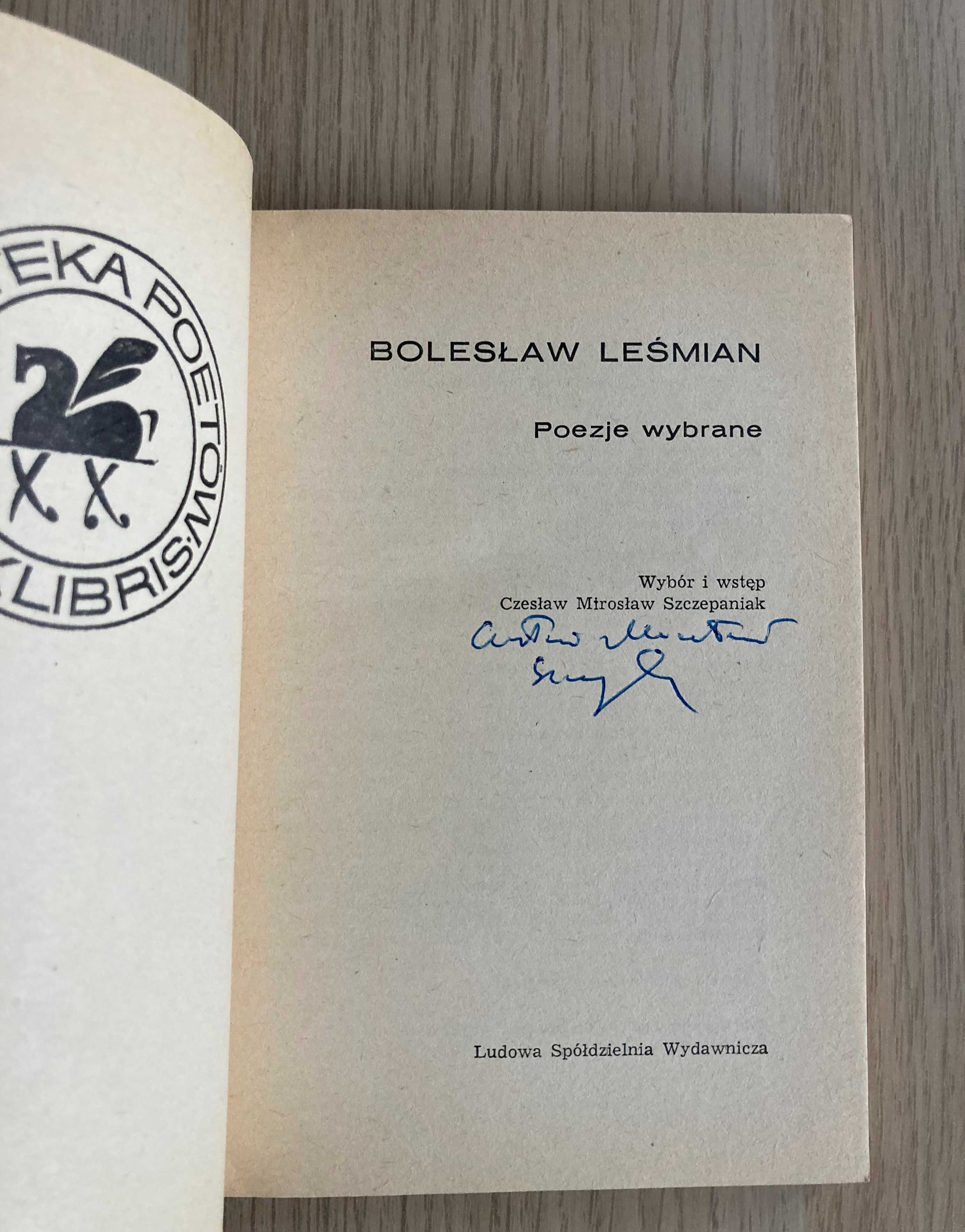 Bolesław Leśmian-Poezje wybrane.