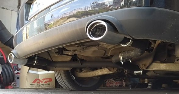 Tłumik koncowy opel signum vecta c kombi przelotowy