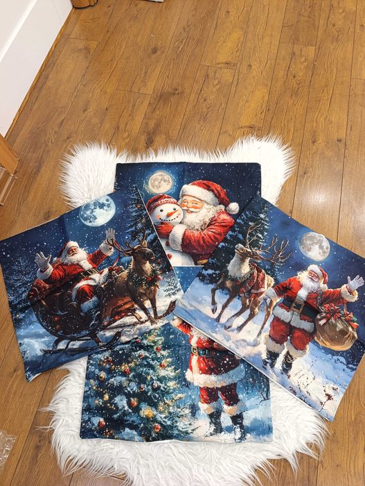 Hit! Piękne poszewki dekoracyjne świąteczne 45*45