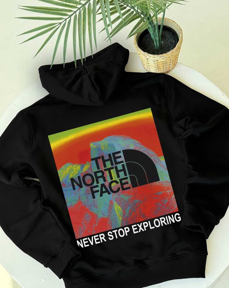 Худи The North Face WhiteBox • Худі TNF ТНФ Big Logo • Квадрат базовый