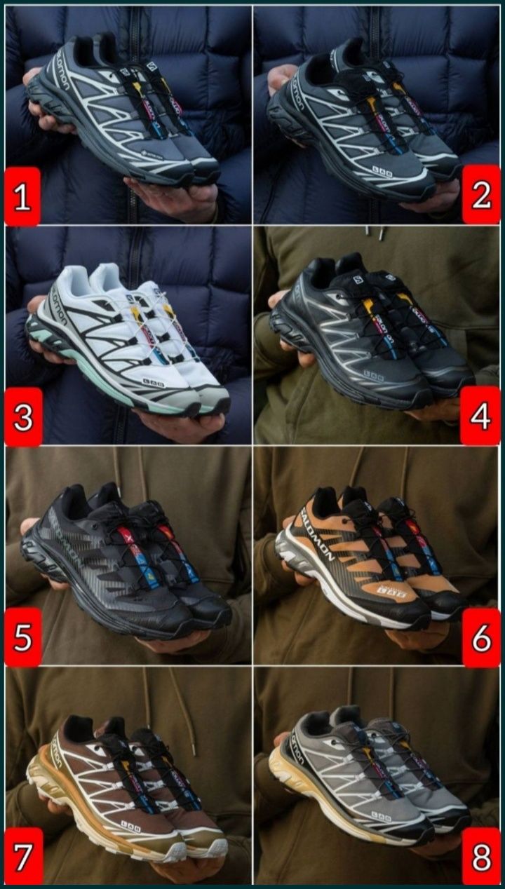 БЕЗ ПЕРЕДПЛАТИ‼️Кросівки Salomon XT-6 / Термо, Gore-Tex / 36-46