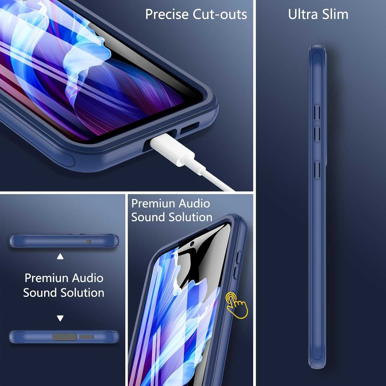 Etui do Samsung Galaxy A55 5G Owkey ochrona 360
