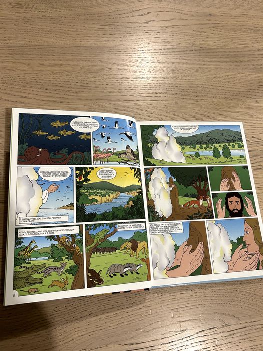 Komiks Opowieść o Jezusie (Nowa książka)