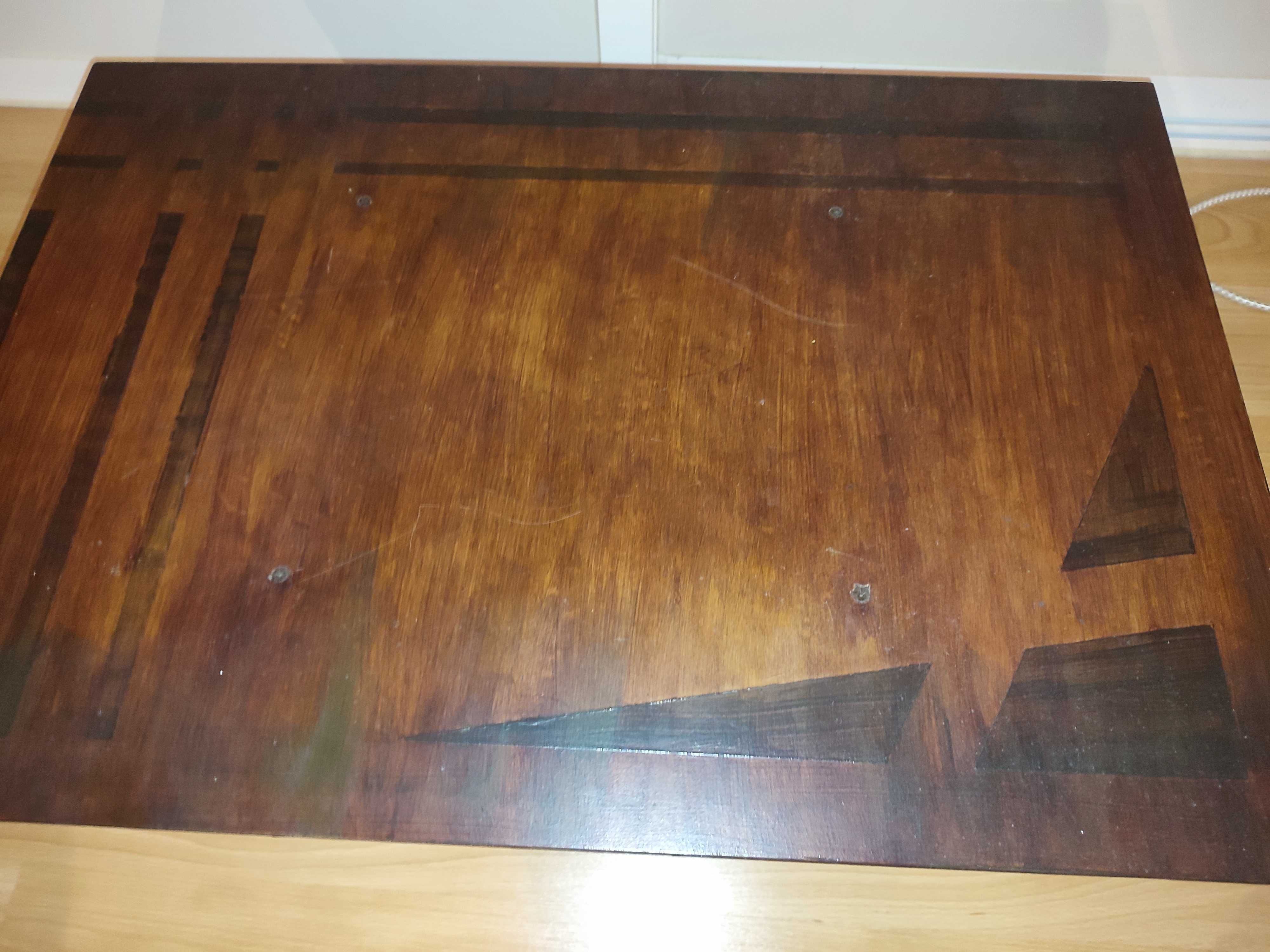 Mesa de apoio retangular