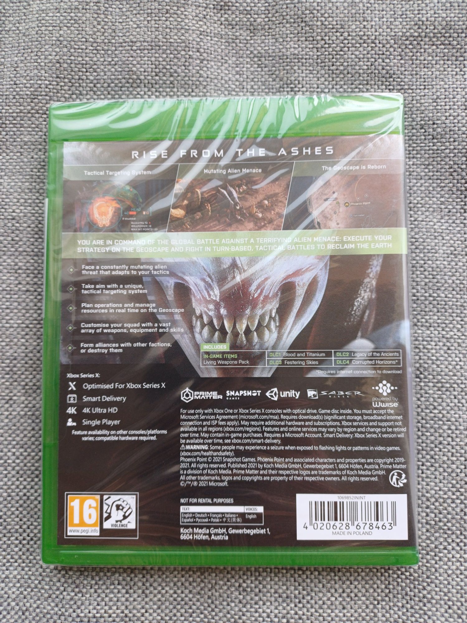 Phoenix Point Behemoth Edition Xbox One/Series X nowa w folii