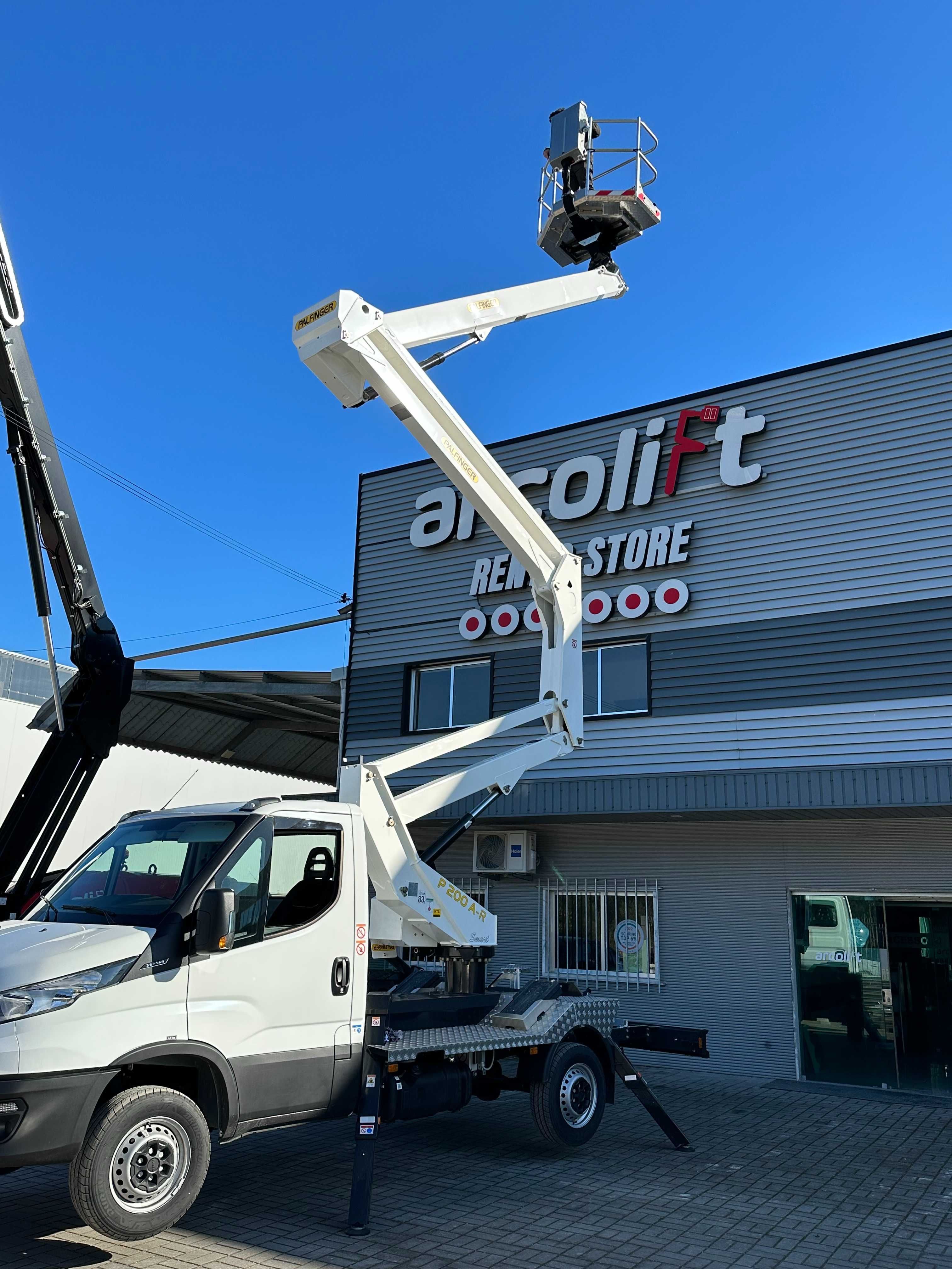 Aluguer de Carrinha com Plataforma Telescópica 20m!