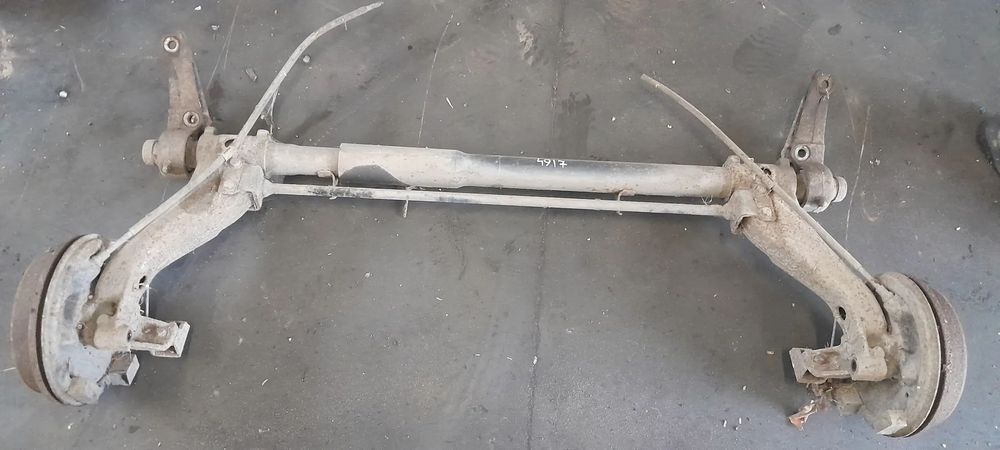 RENAULT KANGOO I 1.9 DTI BELKA TYLNA TYŁ OS KOMPLETNA BĘBNY nr. 49/7