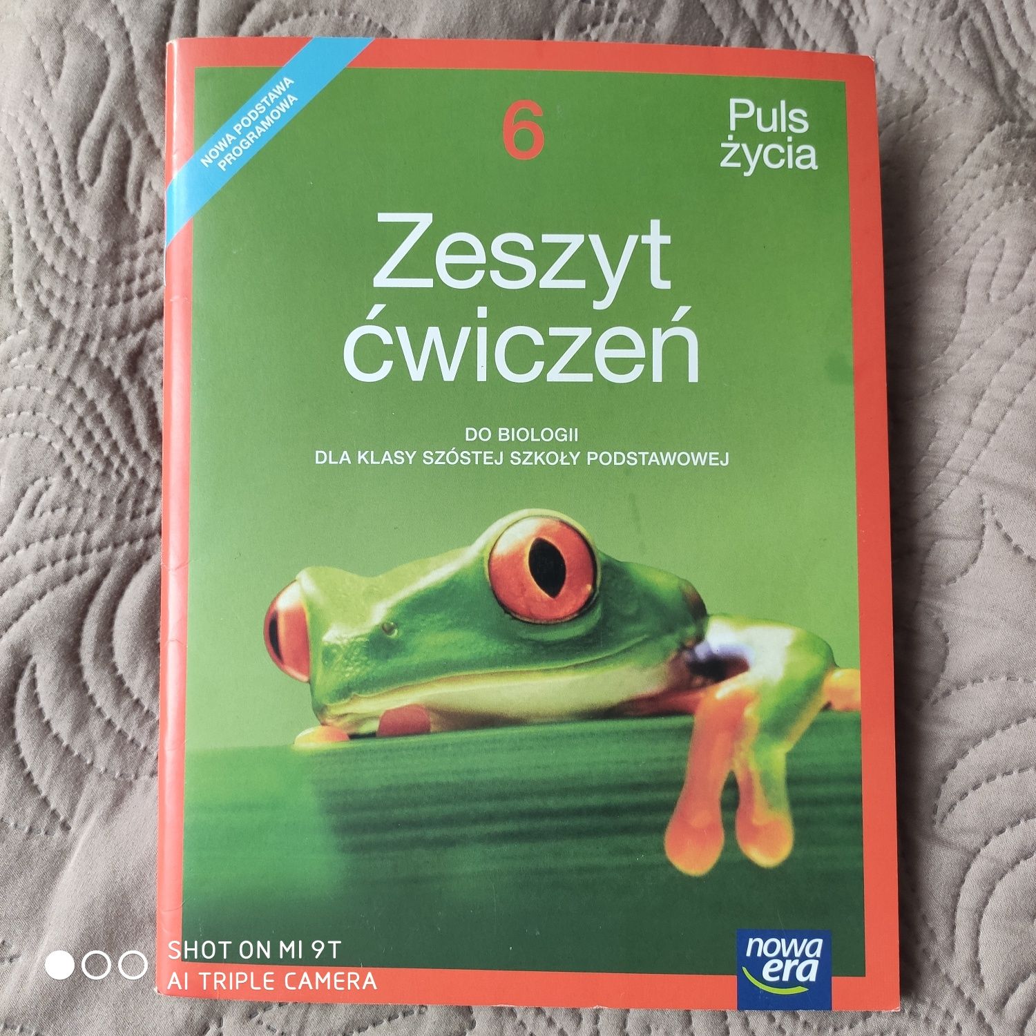 Zeszyt ćwiczeń do biologii puls życia klasa 6