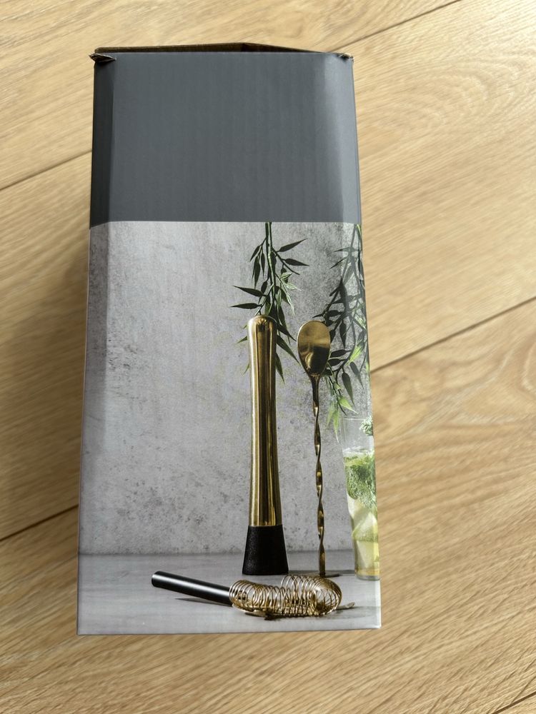 zestaw akcesoriow barmanskich cocktail shaker set