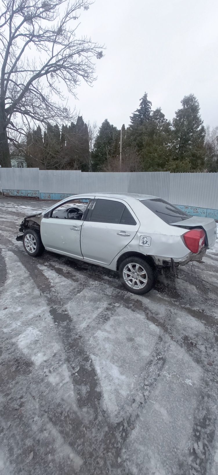 Geely MK 2008 після ДТП