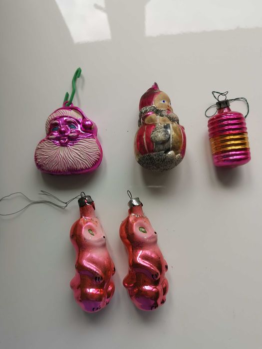 Bombki choinkowe prl