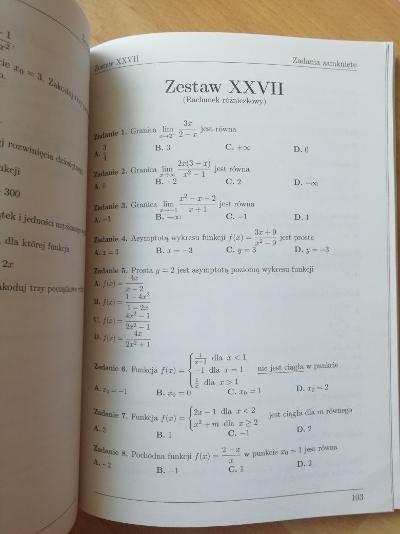Testy maturalne matematyka poziom rozszerzony. Aksjomat