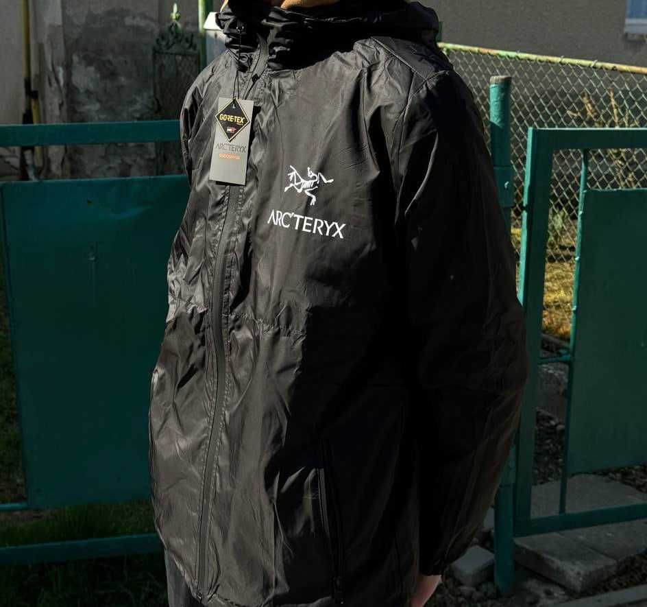 ARCTERYX GoreTex / Нова куртка чорна / XS S M L XL