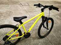 Bicicleta rockrider roda 24 como nova