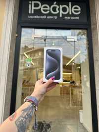 NEW iPhone 15 Pro Europe 128GB Blue Titanium НАЯВНІСТЬ| iPeople Одеса