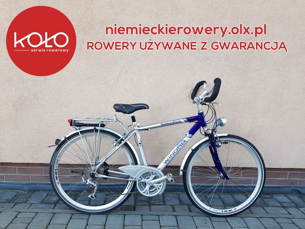 Rower męski trekkingowy WINORA koła 28 ALUMINIUM SHIMANO NEXAVE  alu