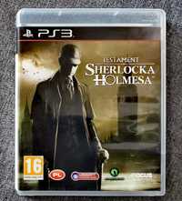 The Testament of Sherlock Holmes PL gra PlayStation 3 PS3 UNIKAT!