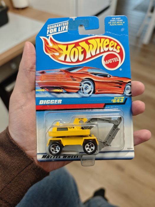 Hot wheels digger koparka rocznik 1997