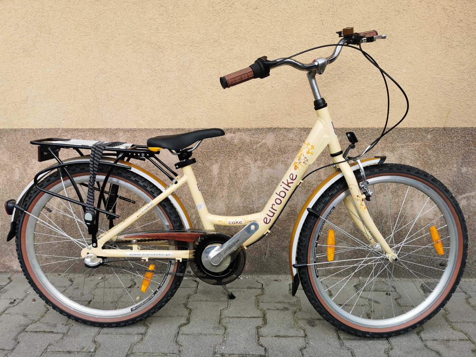 Rower miejski, EUROBIKE, damski,dziecięcy 24”