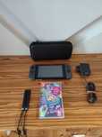 Konsola Nintendo Switch V2 + Gra Just Dance + Akcesoria + karta 256GB.