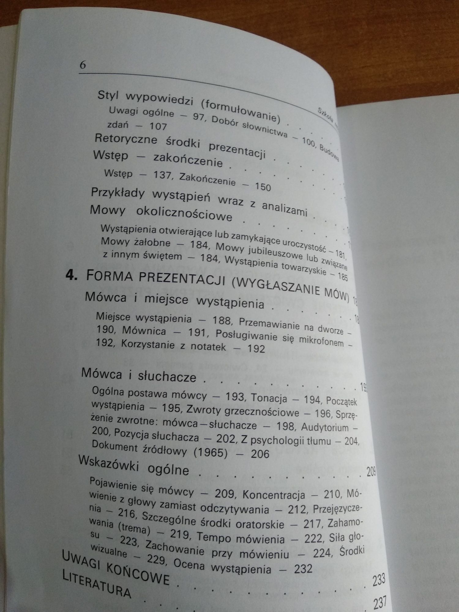 Komunikacja werbalna Szkoła retoryki Heinz Lemmermann