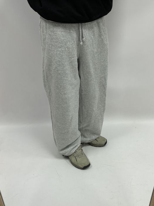 Широкі сірі спортивки Baggy Sweatpants штани широкие серые беггі y2k