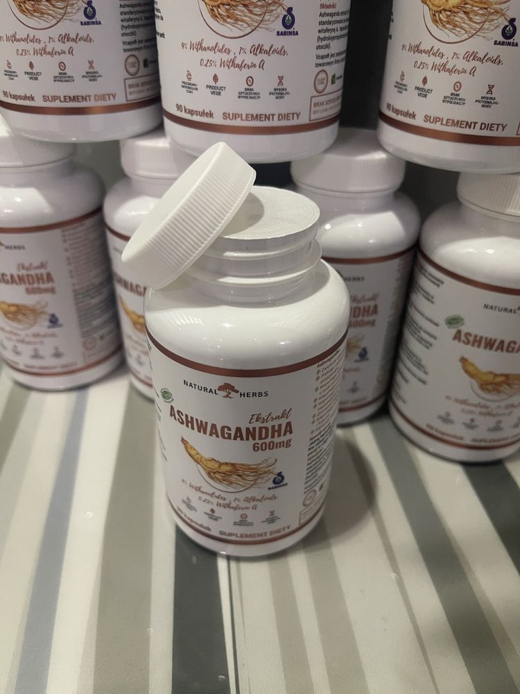 ASHWAGANDHA 600mg 9% Ашваганда 600mg 9% 90 шт
