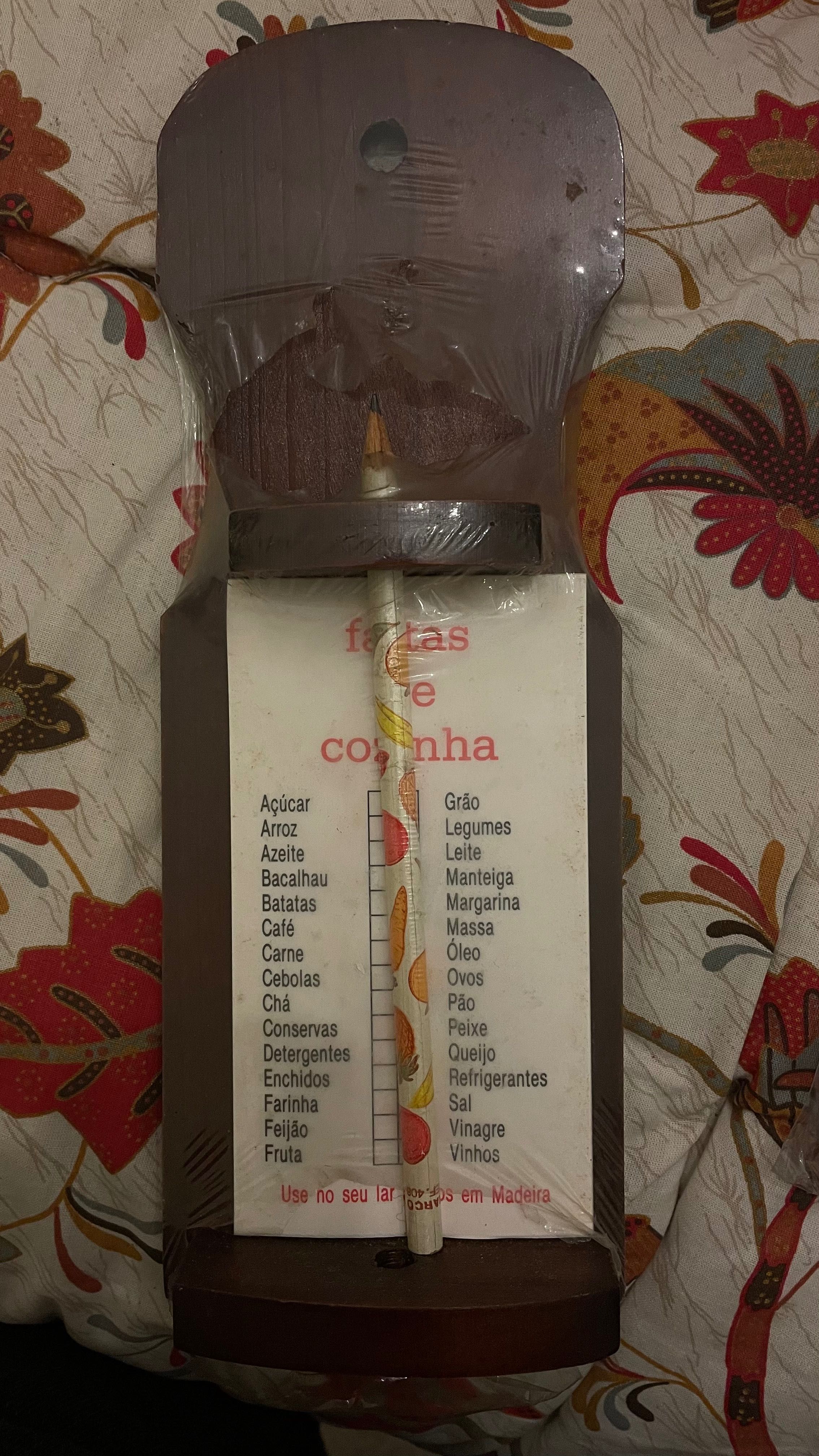 Bloco de Anotações de Cozinha