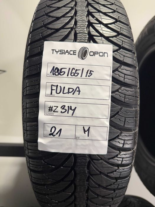 Opony Zimowe 195/65/15 Fulda Montero3 Komplet #Z314