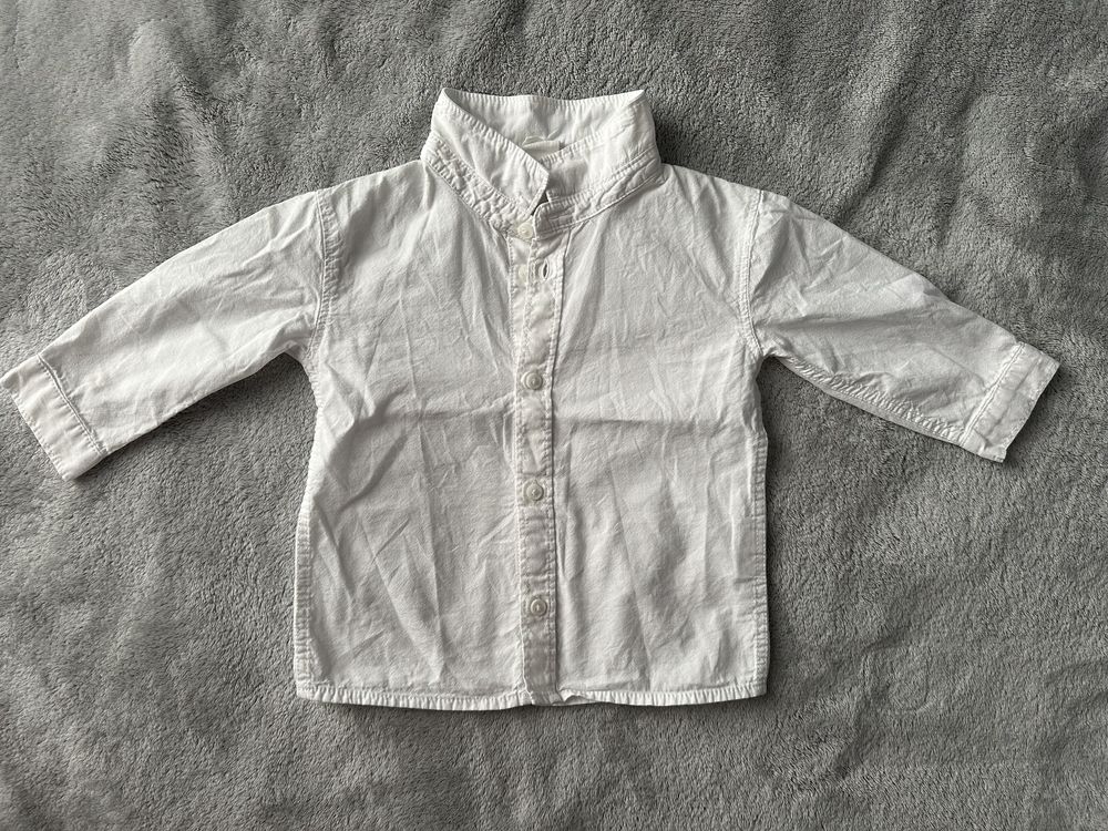 Zestaw elegancki koszula, spodnie, krawat, rozmiar 74, H&M
