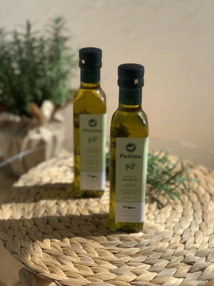 Оливкова олія Patima з орегано, 250мл, Греція, о. Крит,