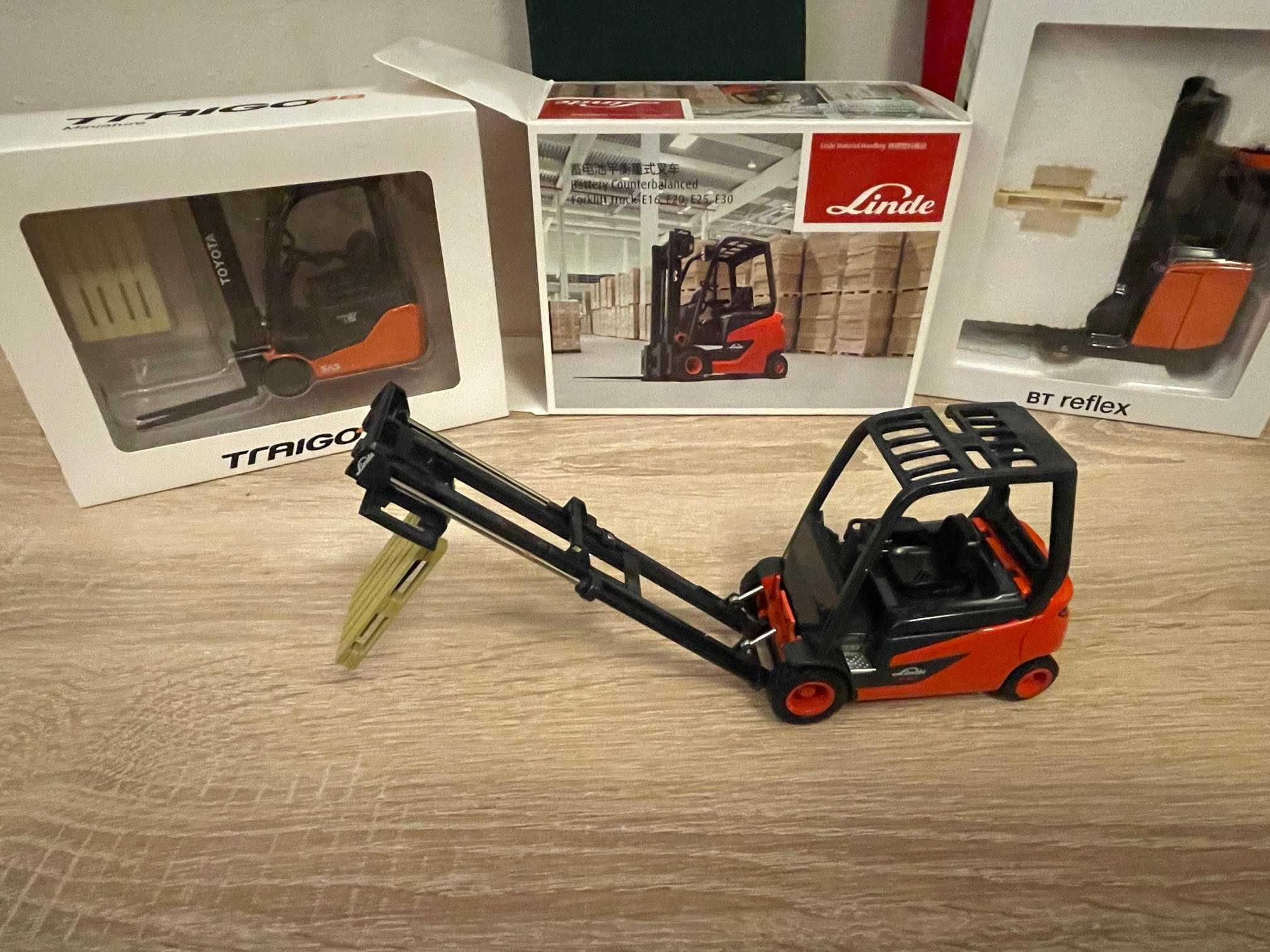 Model wózek widłowy Linde E30