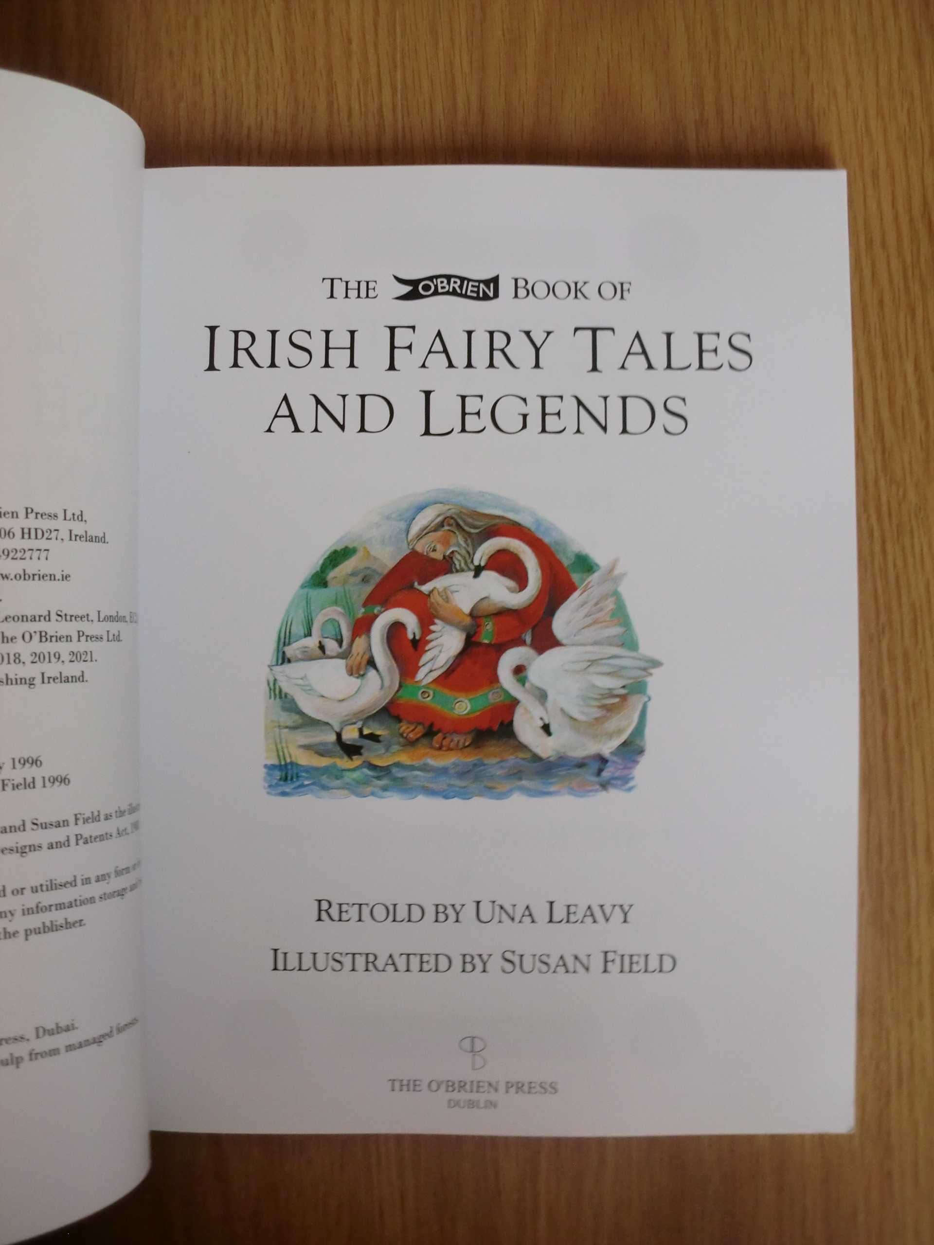 The O'Brien Book of Irish Fairy Tales and Legends por Una Leavy