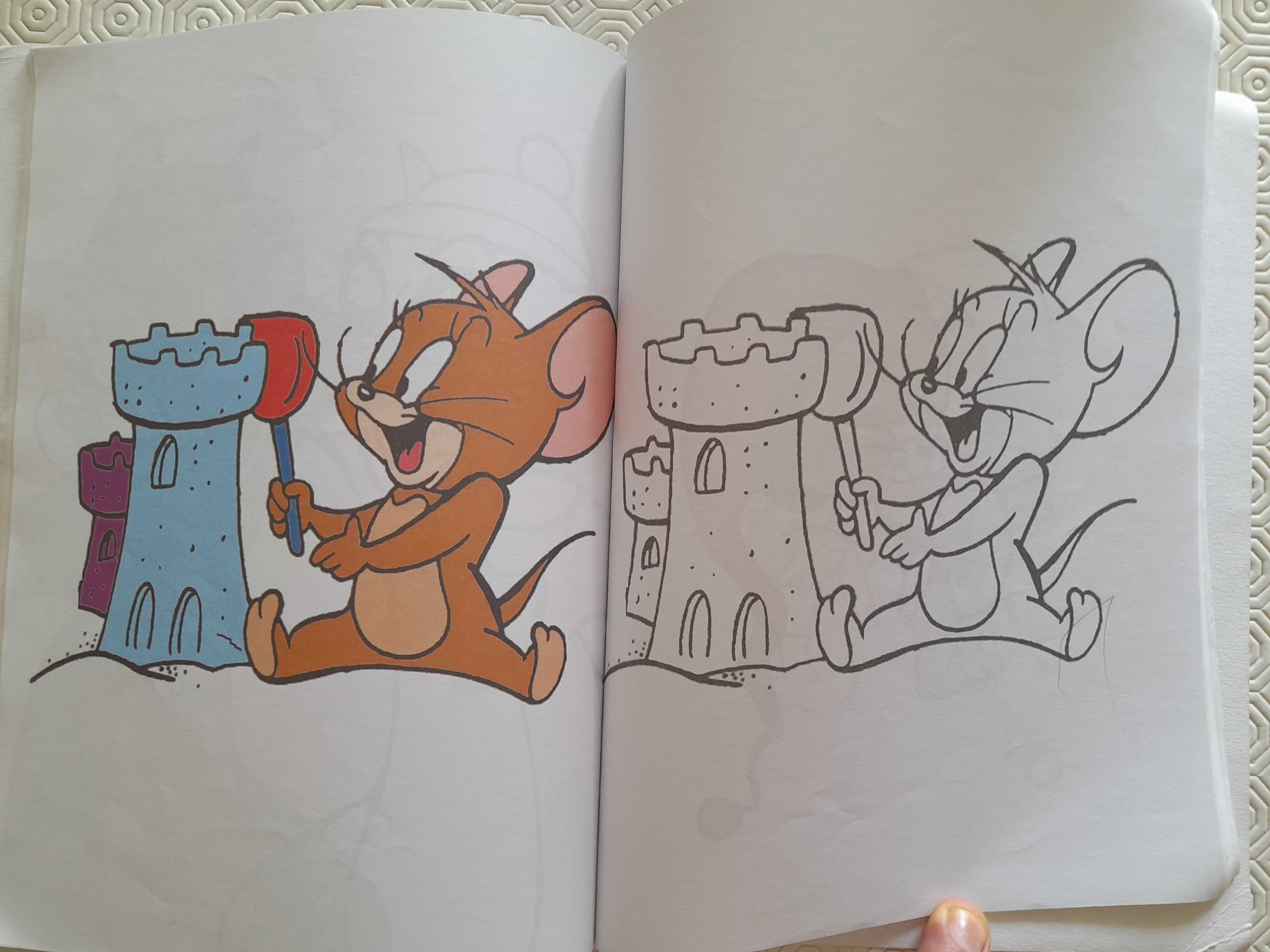 Aprende a colorir - Tom and Jerry