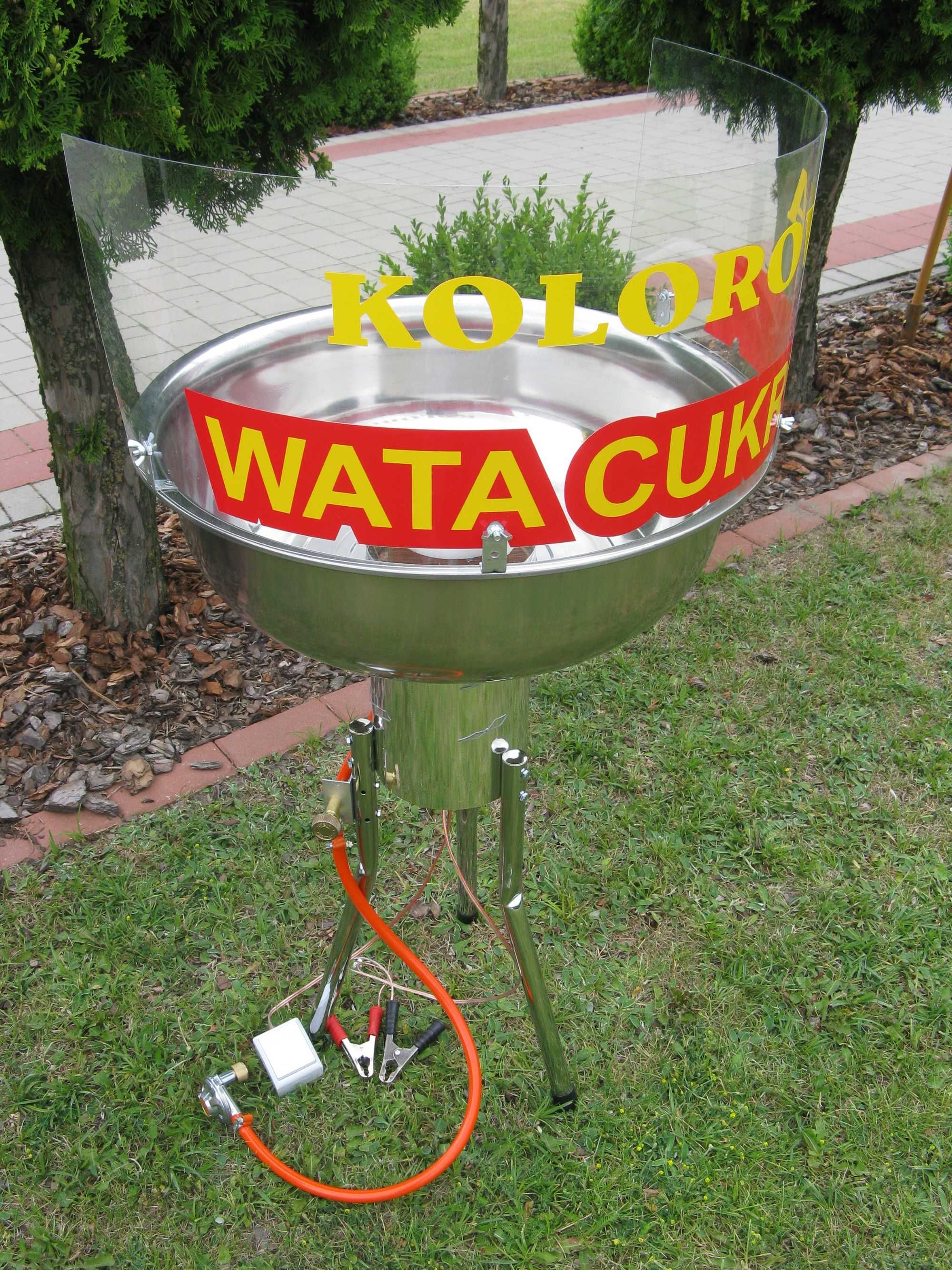 Nowa maszyna do waty cukrowej jak Bydgoska, wata cukrowa, popcorn
