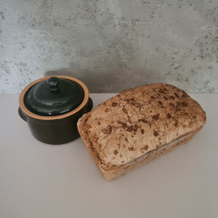 2 sztuki chleb na zakwasie na mące ekologicznej syty ciężki