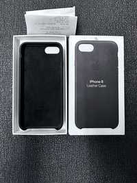 Capa Apple Leather iPhone 8 (Original)