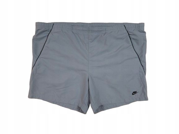 NIKE Spodenki Sportowe Męskie Szare Logowane r. XL