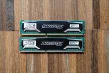 Pamięć RAM 16 GB (2 x 8 GB) Crucial Ballistix Sport DDR3 1600MHz CL9