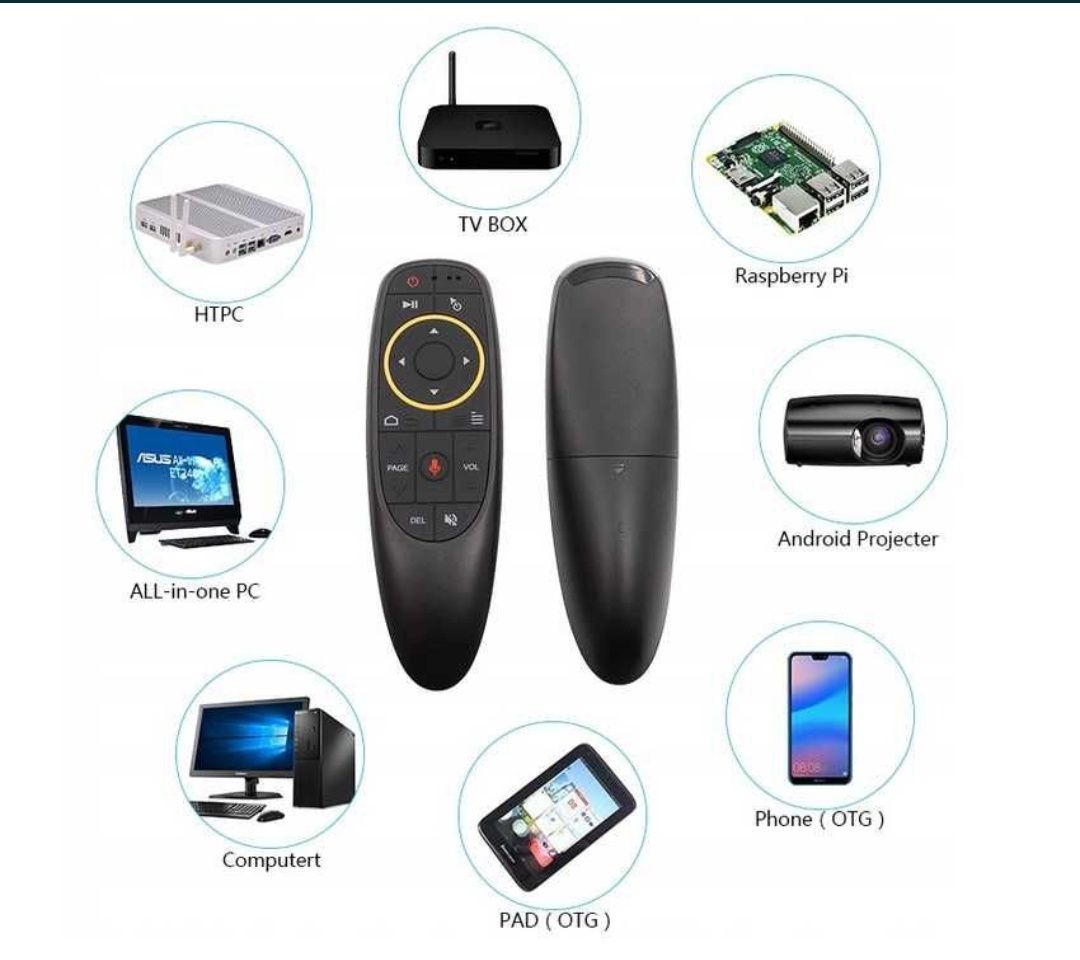 Pilot Air Mause G10 Smart TV Box Mikrofon x9