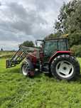 Case cx80 tur  mailleux mx100 z osprzętem. MX zetor mf fendt prekins